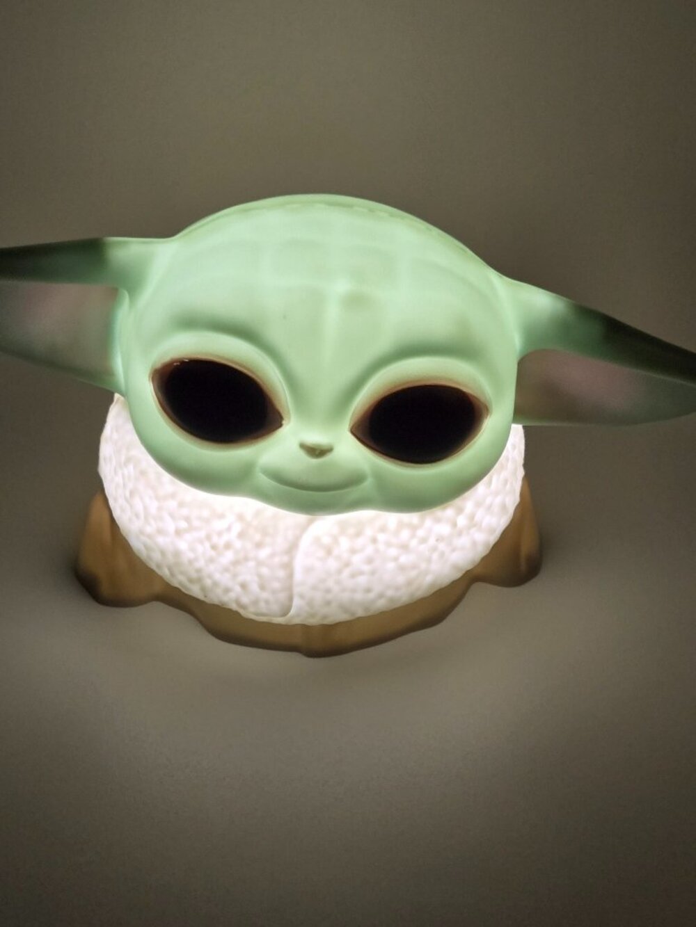 Star Wars The Child Light Baby Yoda Grogu Lamp Disney The Mandalorian 5"Hx8"W